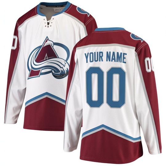 Discover Personalized Colorado Avalanche Hockey Jersey, Jersey For Men With Your Team Name, Fan Hockey Jersey