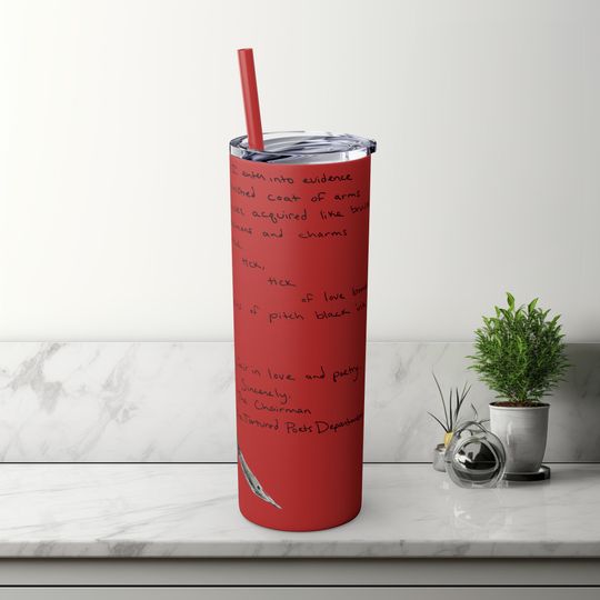 Discover Skinny Tumbler with Straw 20oz -  Chairman of the Tortured Poets Department - Taylorr Swifts Lover Gift - #taylor version #Tumbler #SwiftieGift