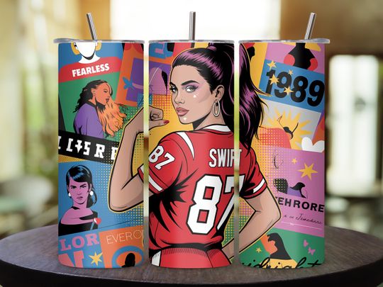Taylorr Swifts Tumbler Wrap  : 20oz Skinny Sublimation Design
