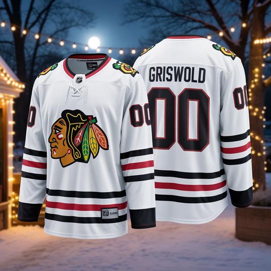 Discover Black Hawk Unisex Christmas Vacation, Griswold Jersey, Christmas Gift, Retro Christmas, Clark Griswold, Christmas Vacation Drifit Jersey