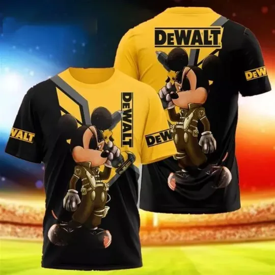 Discover Dewalt Mouse 3D Fan T-Shirt All-Over Print Unisex