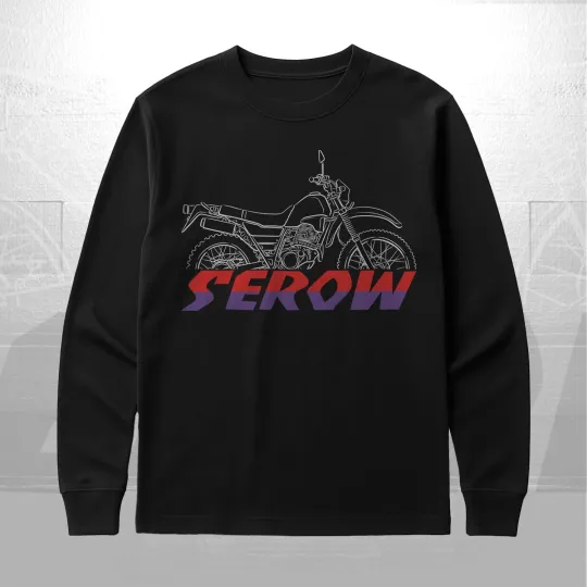 Discover For Yamaha XT225 Serow 1985-2007 fans - Long Sleeve T-shirt
