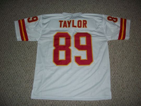 Discover OTIS TAYLOR Unsigned Custom Kansas City White Sewn New Football Jersey Sizes S-3XL
