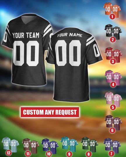 Customize Football Jersey, Custom Football Shirt, Customize Football Jerseys For Fan Football, Personalized 2025 Summer Tour Jersey