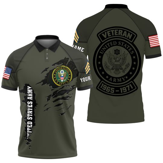Customized U.S. Army Veteran #VT0273 – Polo Shirt