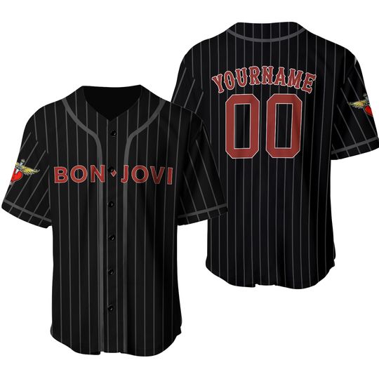 Bon Jovi Baseball Jersey