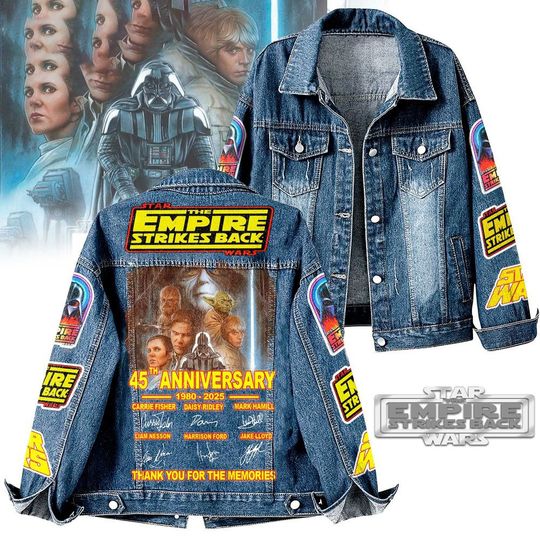Discover Star Wars The Empire Strikes Back 45th Anniversary Denim Jacket