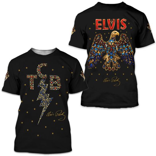 Elvis Presley shirt 3d, new cute- over printed shirt 3d- HOT new