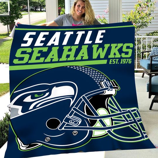 New football Seattle Seahawks Soft Micro Rasche Fleece Blanket