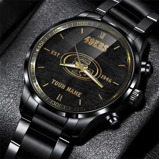 49ers Custom Name Watch