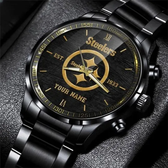 Discover Steeler Custom Name Watch