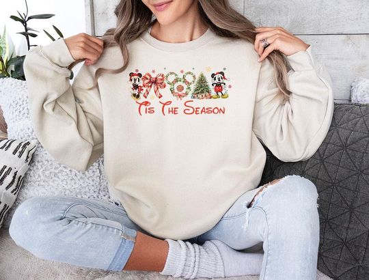 Discover Mickey and Friends Shirt, Disney Christmas Sweatshirt, Christmas Magical Word Shirt