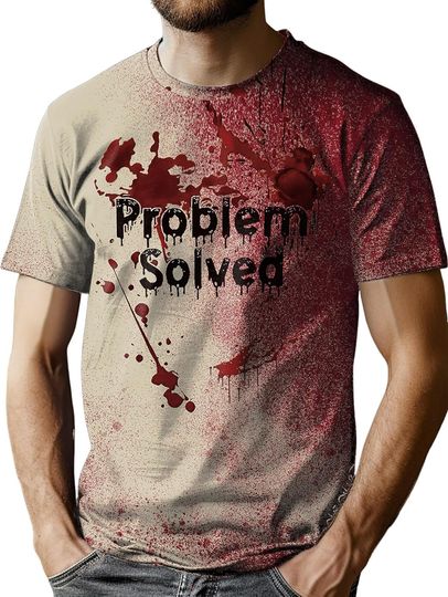 Halloween Shirts for Men Funny Halloween Pumpkin Shirt Dancing Skeleton Tee Bloody Shirt Casual Gift Spooky Tops