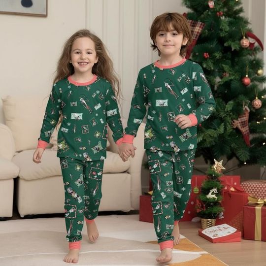 Discover Disney The Nightmare Before Christmas Pajamas Set, Nightmare Before Christmas Holiday Sleepwear, Disney Xmas Family Matching Pajamas