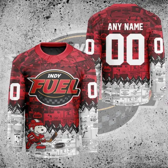 Discover Personalize Indy Fuel Autism Peanutss 75th Anniversary Hockey Shirt Fan Gear Gift