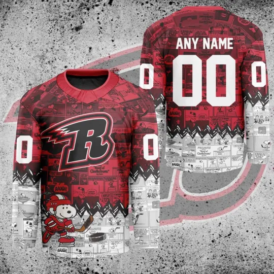 Discover Personalized Rapid City Rush Peanutss 75th Anniversary Hockey Shirt Fan Gear Gift