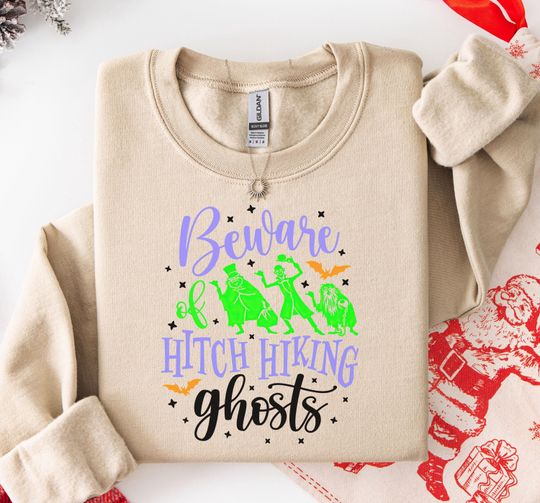 Discover Comfortable Unisex Ghost Hoodie - Cozy Cotton Sweatshirt for Halloween - t-shirt | tee, Perfect Gift for Any Occasion Soft Premium Cotton Bl
