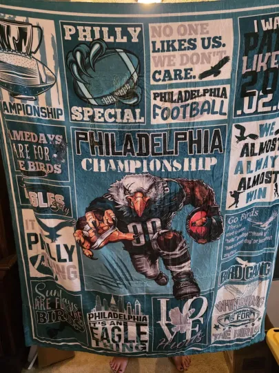 Discover PHILADELPHIA EAGLES Throw BLANKET