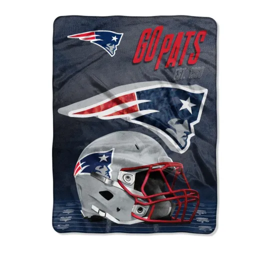 New England Patriots State Pride Silk Touch Throw Blanket