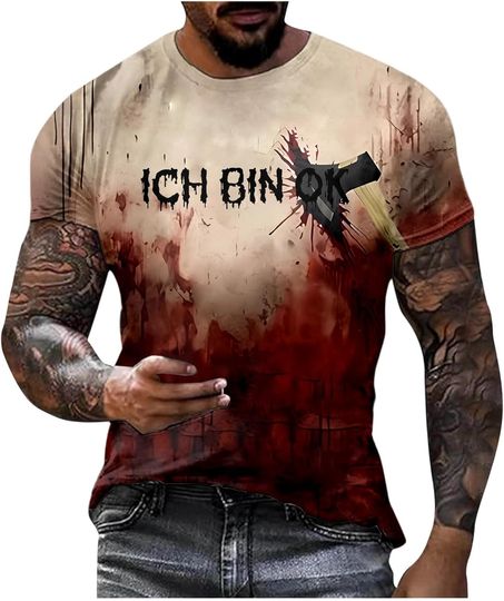 Discover Funny Halloween Shirts Mens Shirt Men Pajamas Skeleton Horror Clothes, Women T Tshirts Pumpkin for Couples