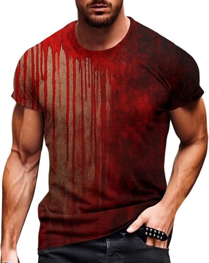 Discover Halloween T Shirts for Men Shirt Problem Solved Pajamas Horror Clothes, Women Funny Clothes Adult Art The Clown