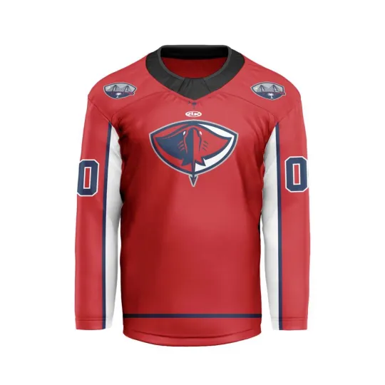 Discover Personalized South Carolina Stingrays Red V-shaped Hockey Shirt Fan Gear Gift