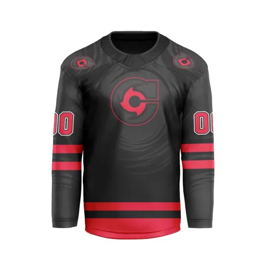 Discover Personalized Cincinnati Cyclones Third V-shaped Hockey Shirt Men's Fan Gear Gift