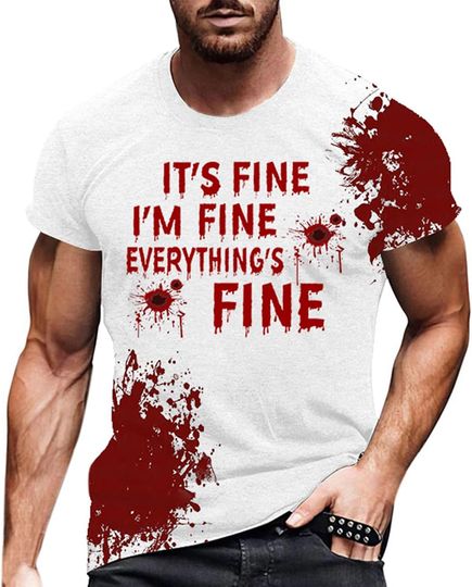 Discover Halloween Shirts for Men Tees Tshirts Men's Novelty T-Shirt Funny Pumpkin Mens Shirt This is My Costume