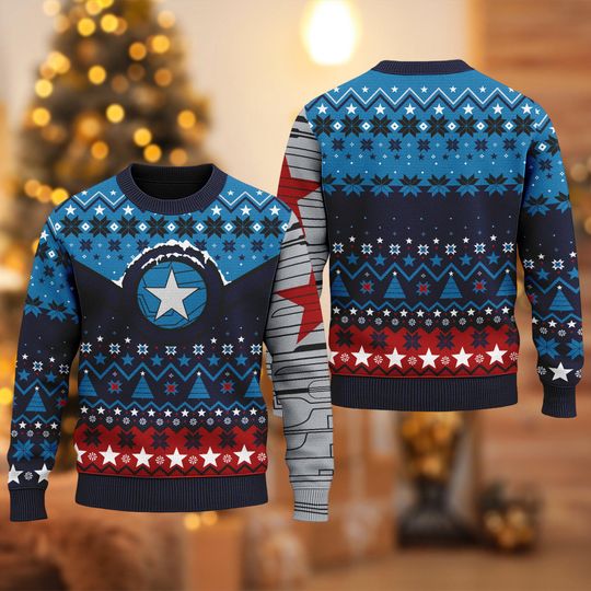 Discover US Superhero 3D All Over Printed T-shirt, Super Hero Movie Ugly Christmas Sweater, Hero Xmas Sweatshirt, Christmas Gift For Men Women Kid
