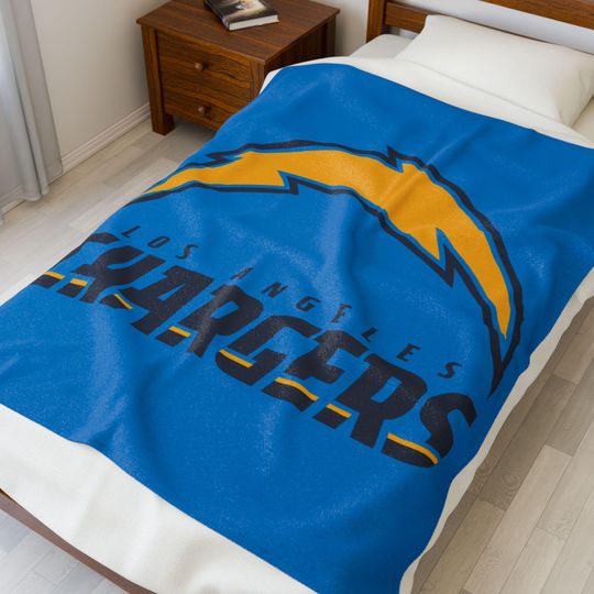 Discover Los Angeles Chargers Throw Blanket