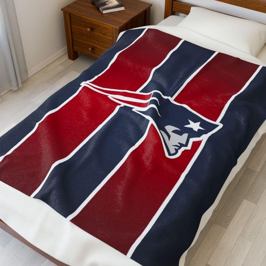 New England Patriots Throw Blanket