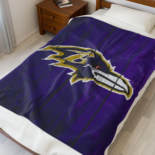 Baltimore Ravens Throw Blanket