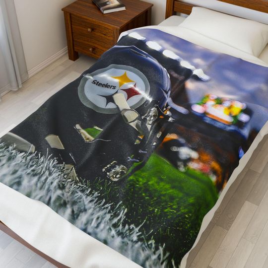 Discover Pittsburgh Steeler Throw Blanket