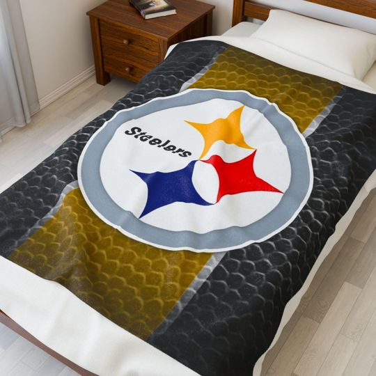 Discover Pittsburgh Steeler Throw Blanket
