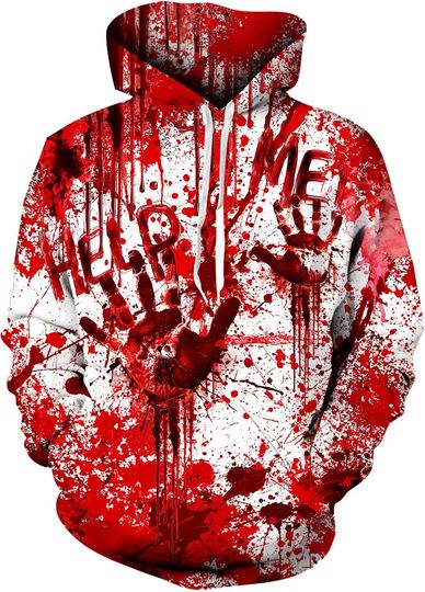 Discover Unisex Cool 3D Fleece Liner Hoodies Upgrade Quality Pullover Novelty Print Sweatshirt With Front Pocket S-XXL