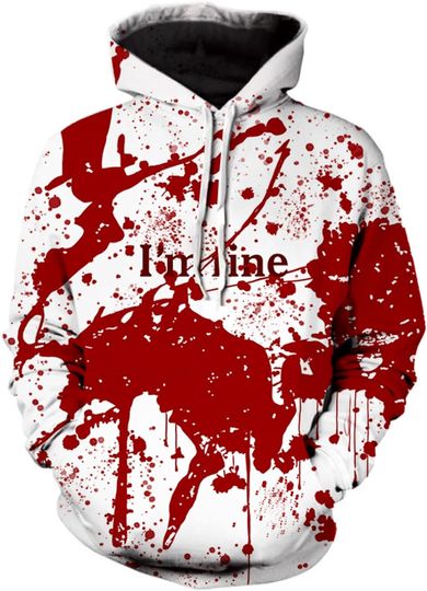 Unisex Novelty Hoodie Funny Personalized Printed Sweater Party Atmosphere Fashion Hoodie