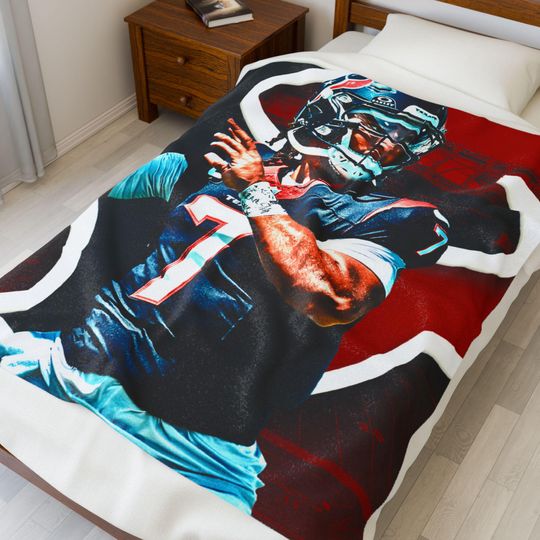 Discover C.J. Stroud Texans Throw Blanket