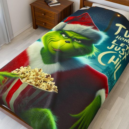 Christmas Holiday Movie Throw Blanket