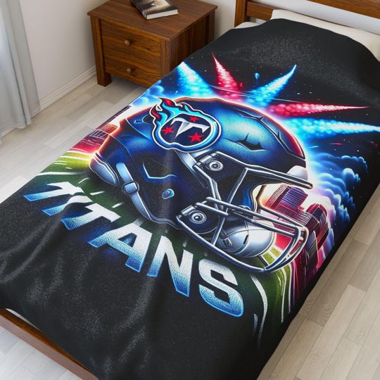 Discover Tennessee Football Throw Blanket - Cozy Sports Throw, Game Day Decor, Fan Gift