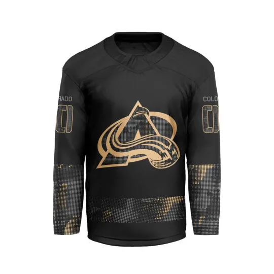 Discover Personalized Colorado Avalanche Military Appreciation Hockey Shirt Fan Gear Gift