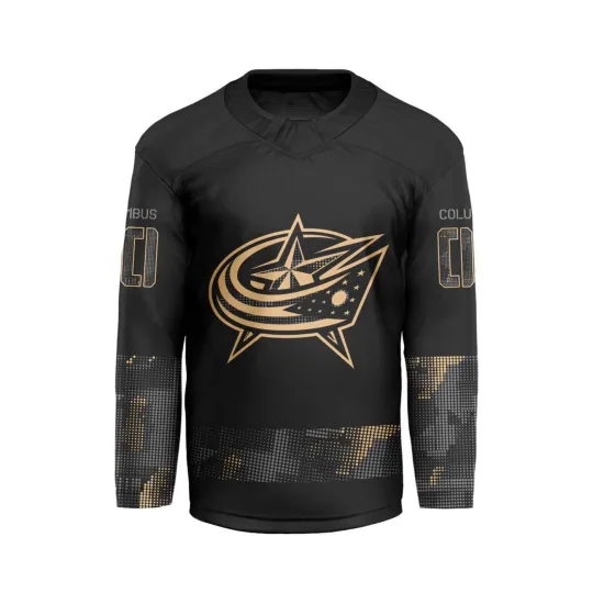 Discover Custom Columbus Blue Jackets Military Appreciation Hockey Shirt Fan Gear Gift