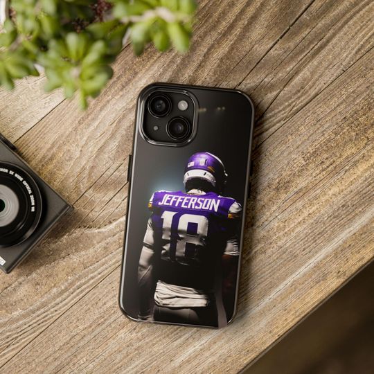 Discover Justin Jefferson Vikings Phone Case