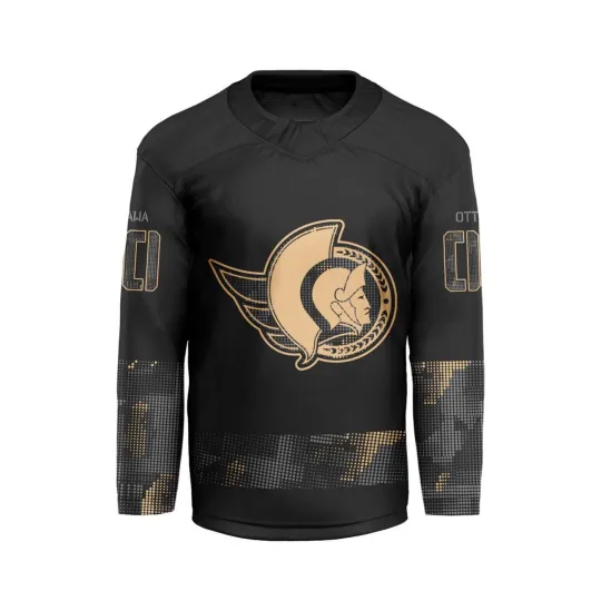 Discover Personalized Ottawa Senators Military Appreciation Hockey Shirt Fan Gear Gift