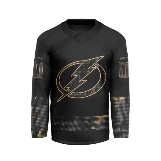Discover Personalize Tampa Bay Lightning Military Appreciation Hockey Shirt Fan Gear Gift