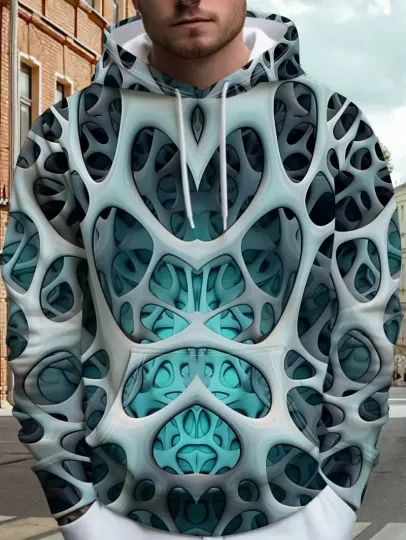3D Animal Print Hoodie - 3D All Over Print - Adult & Youth