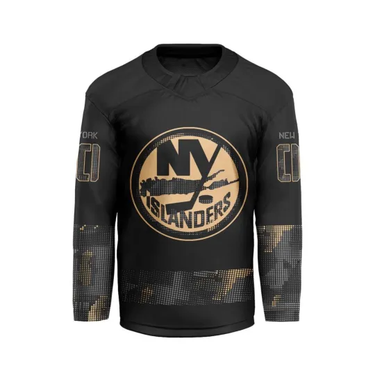 Discover Personalized New York Islanders Military Appreciation Hockey Shirt Fan Gear Gift