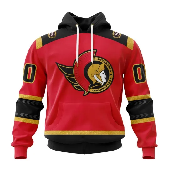 Discover Personalized Ottawa Senators 2025/26 Alternate Hoodie Pullover Fan Gear Gift