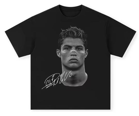 Discover Vintage Cristiano Ronaldo T-Shirt: Unisex Streetwear Style