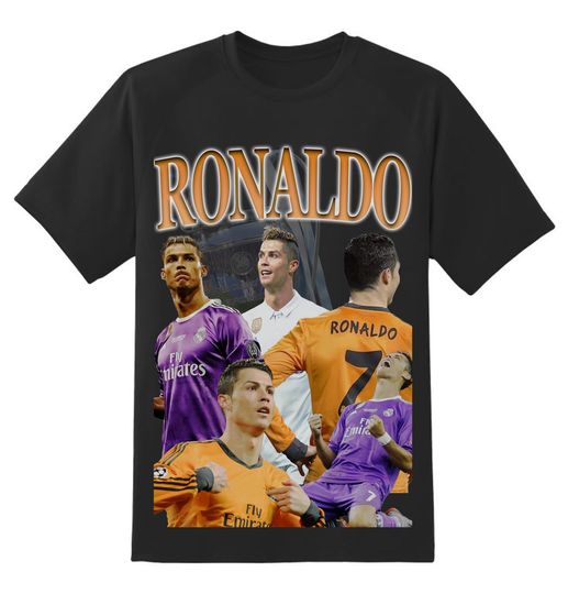 Discover Ronaldo Soccer Graphic Tee
