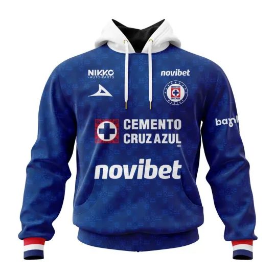 Discover Personalized Cruz Azul 2025/26 Home Dia De Muertos Hoodie Pullover Fan Gear Gift